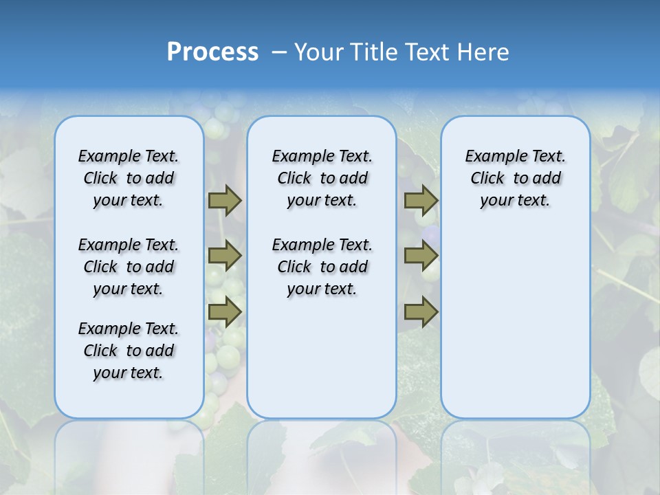 Grapes Body Lady PowerPoint Template