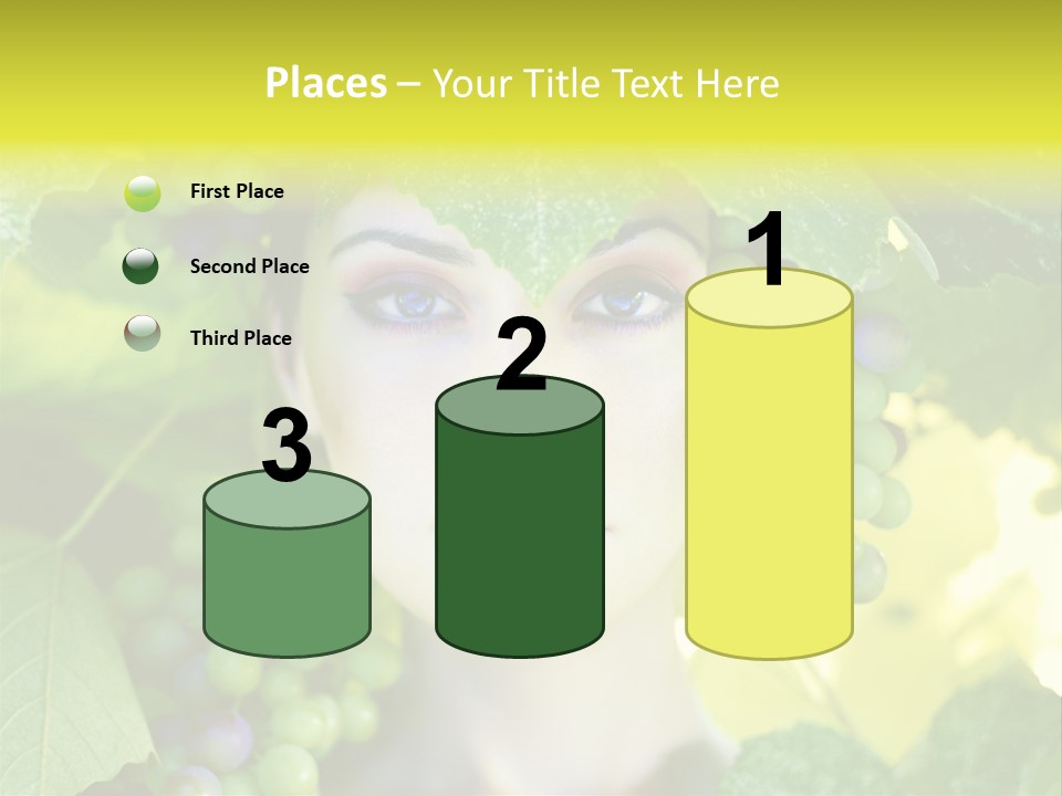 Sunlight Attractive Person PowerPoint Template