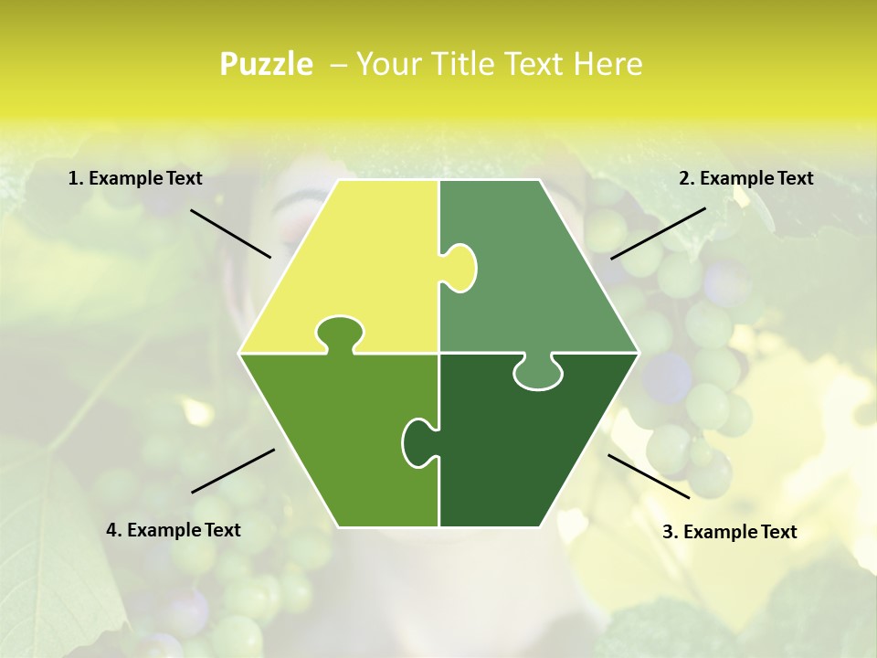 Sunlight Attractive Person PowerPoint Template