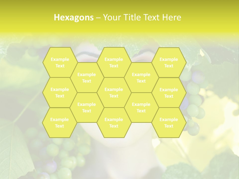 Sunlight Attractive Person PowerPoint Template