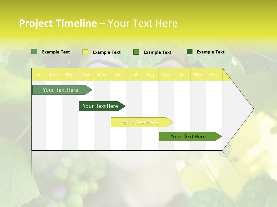 Sunlight Attractive Person PowerPoint Template