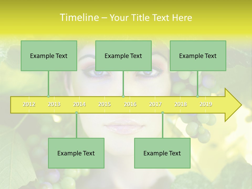 Sunlight Attractive Person PowerPoint Template