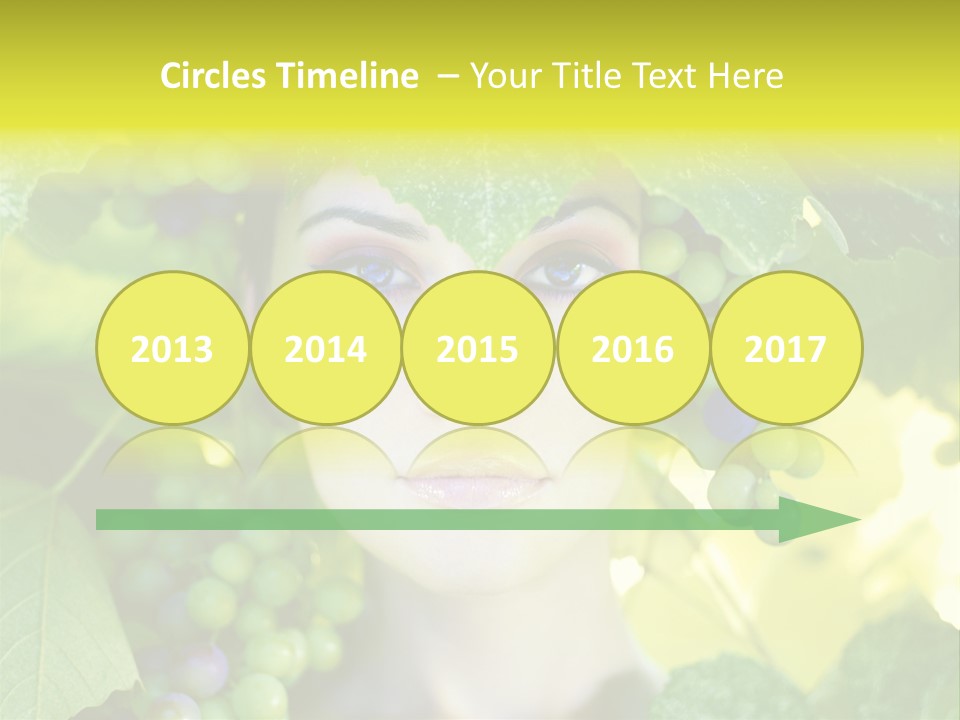 Sunlight Attractive Person PowerPoint Template