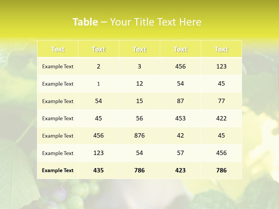 Sunlight Attractive Person PowerPoint Template