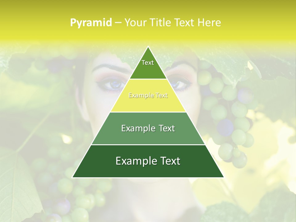 Sunlight Attractive Person PowerPoint Template