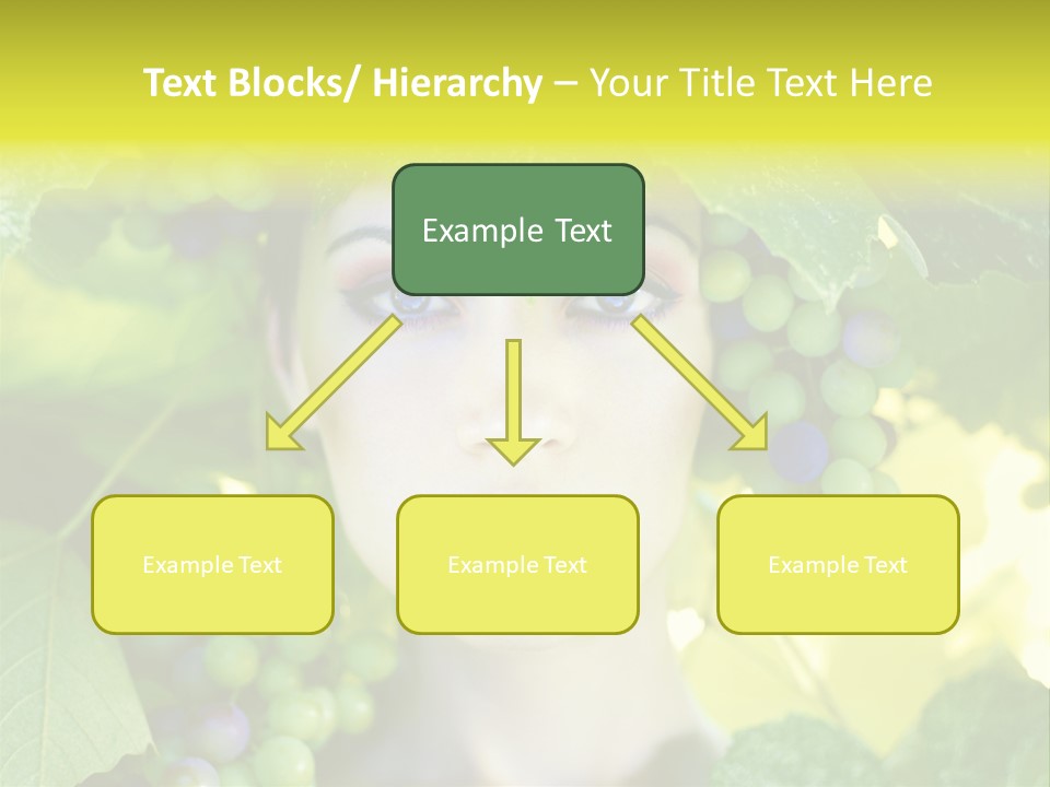 Sunlight Attractive Person PowerPoint Template