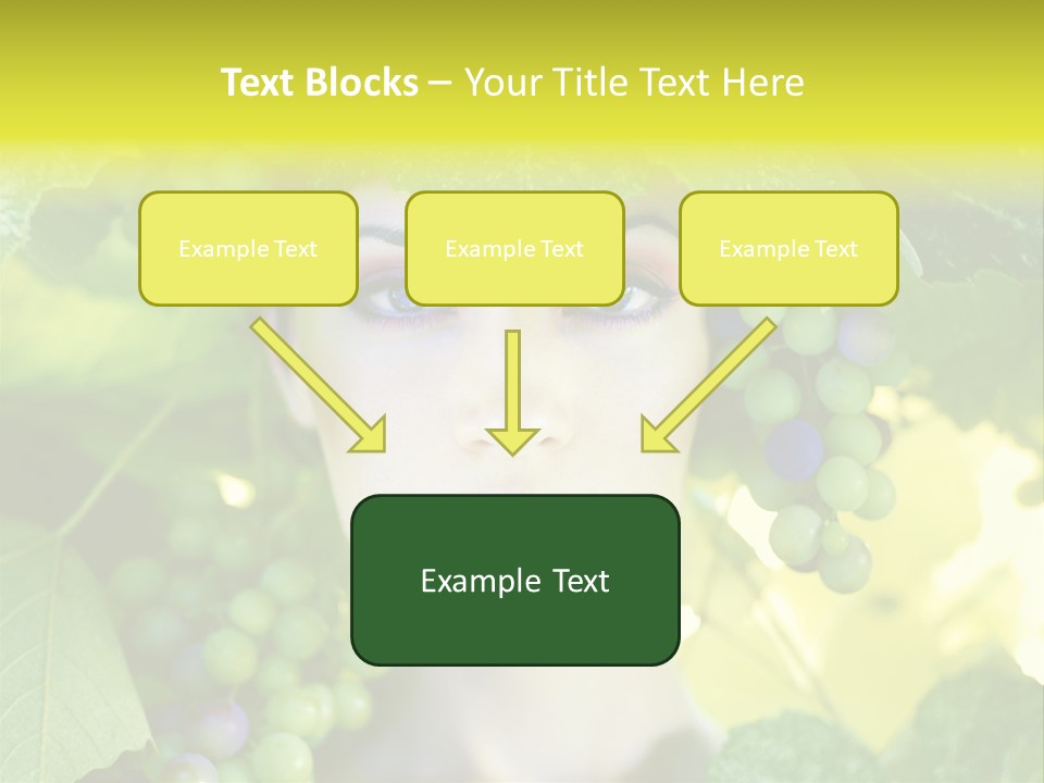 Sunlight Attractive Person PowerPoint Template
