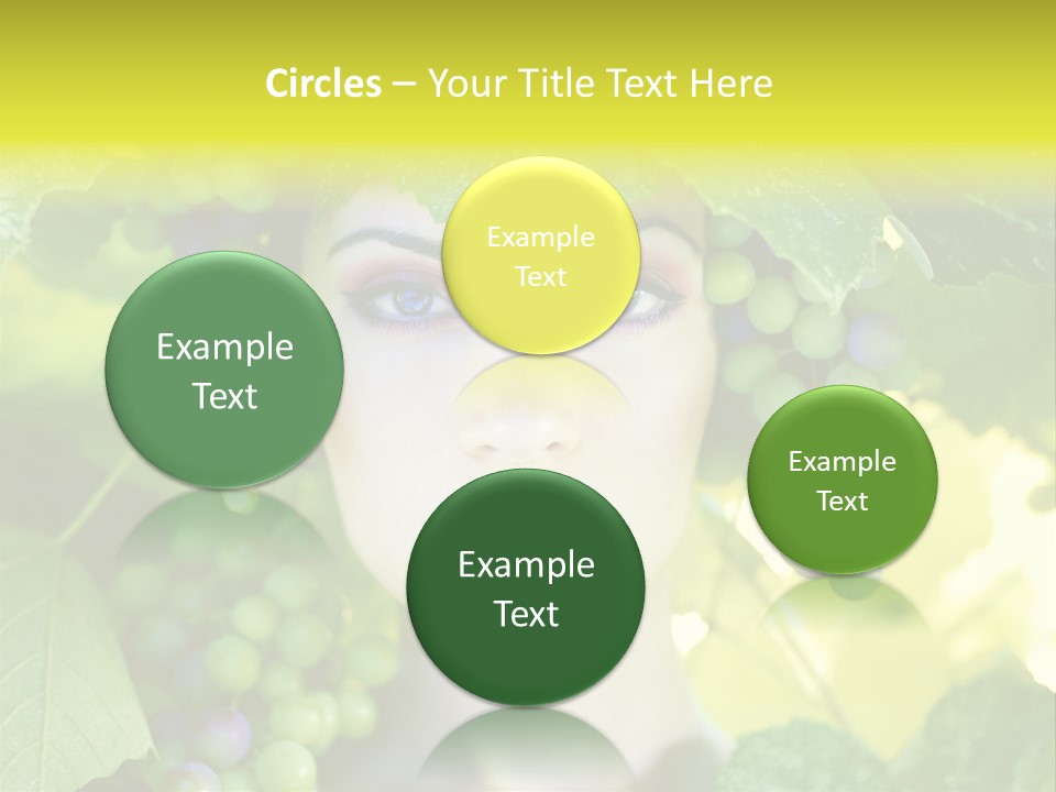 Sunlight Attractive Person PowerPoint Template