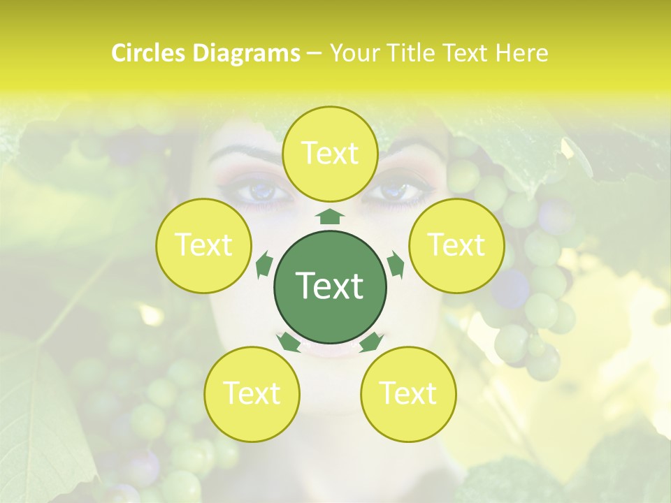 Sunlight Attractive Person PowerPoint Template