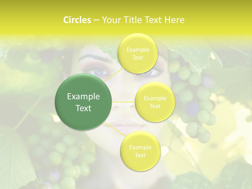 Sunlight Attractive Person PowerPoint Template