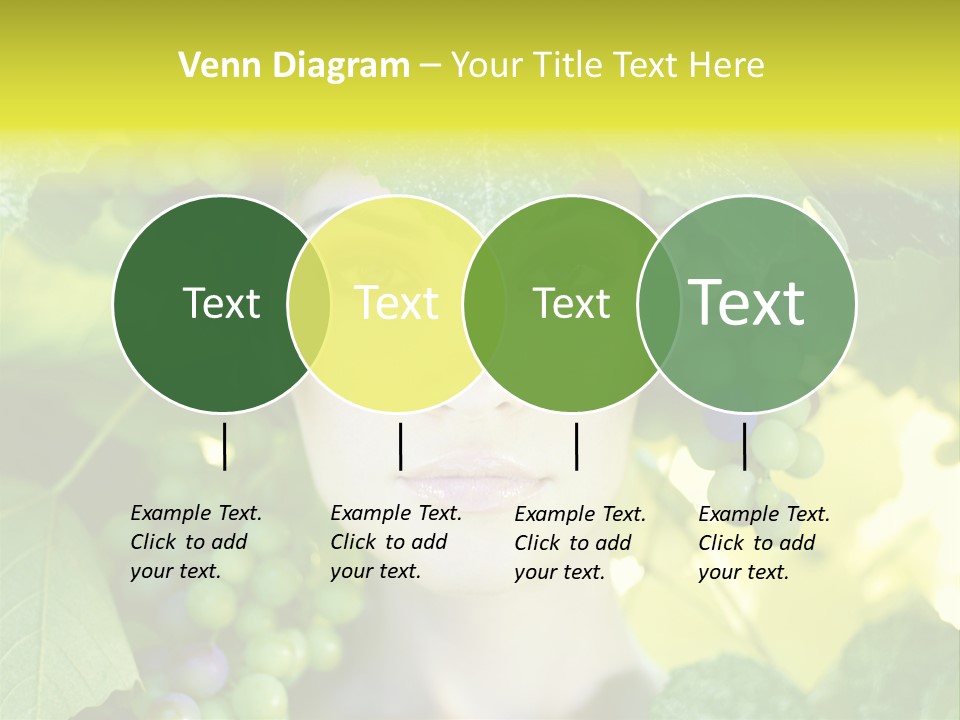Sunlight Attractive Person PowerPoint Template