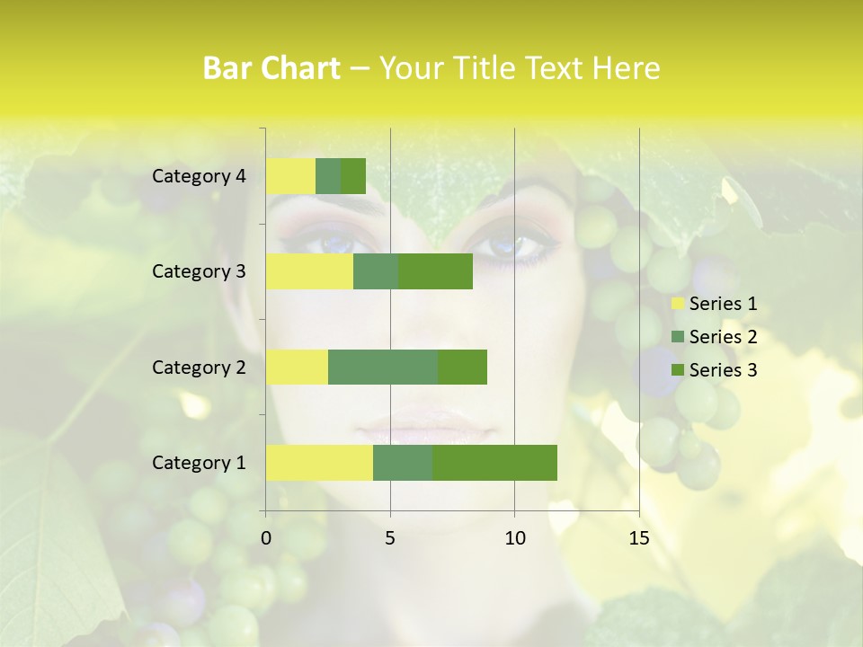 Sunlight Attractive Person PowerPoint Template