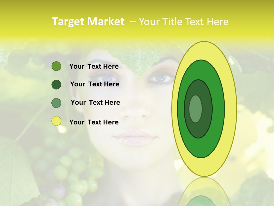 Sunlight Attractive Person PowerPoint Template