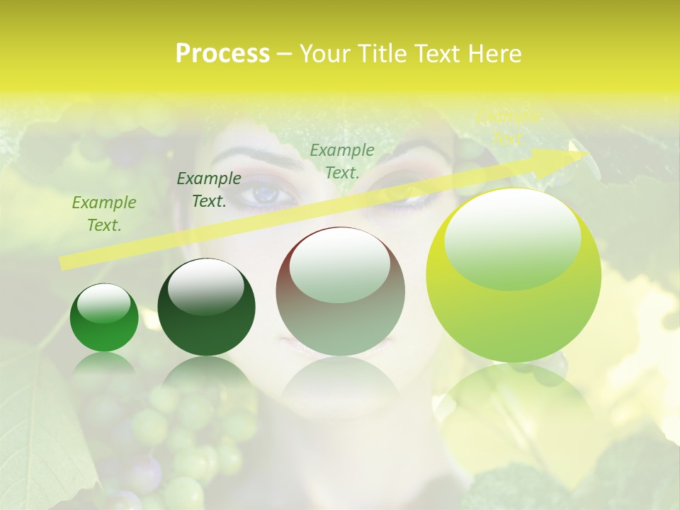 Sunlight Attractive Person PowerPoint Template