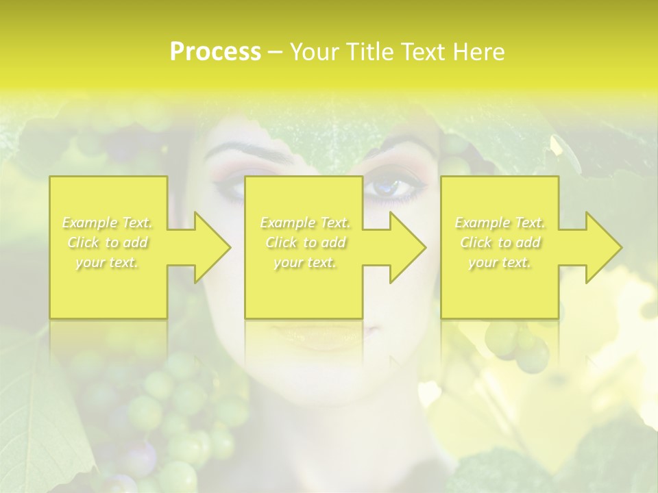 Sunlight Attractive Person PowerPoint Template