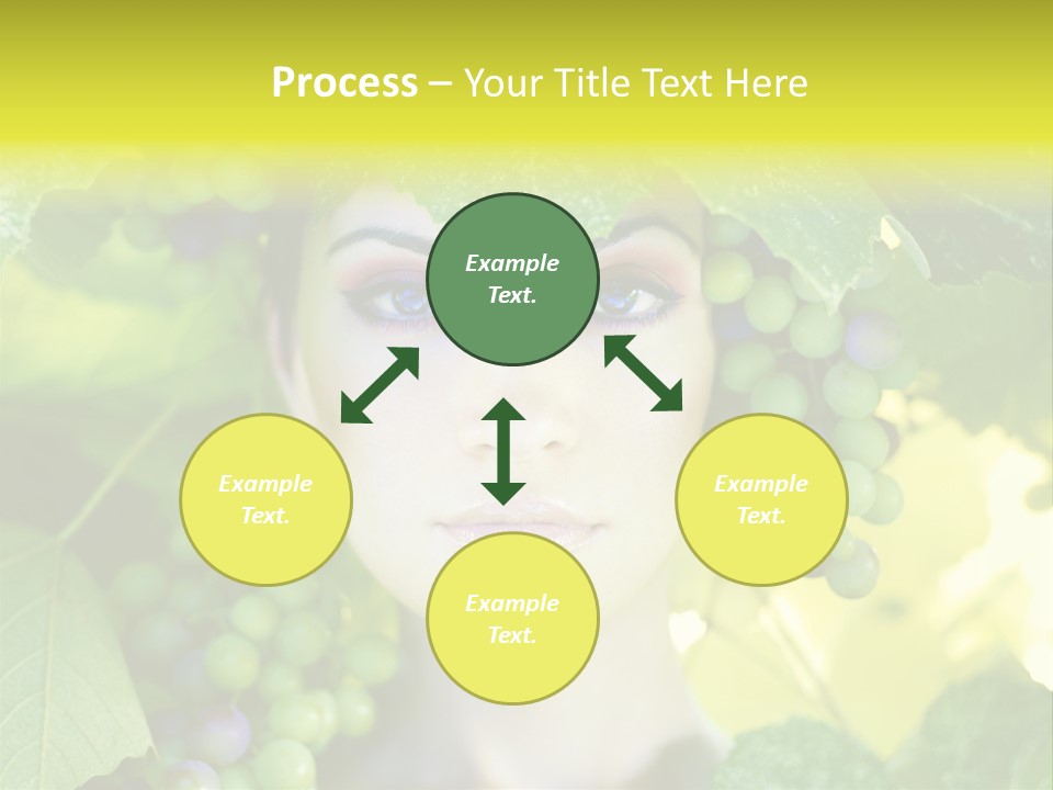Sunlight Attractive Person PowerPoint Template