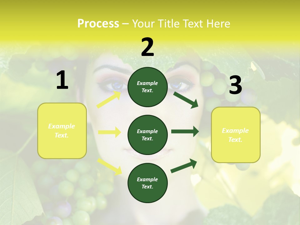 Sunlight Attractive Person PowerPoint Template