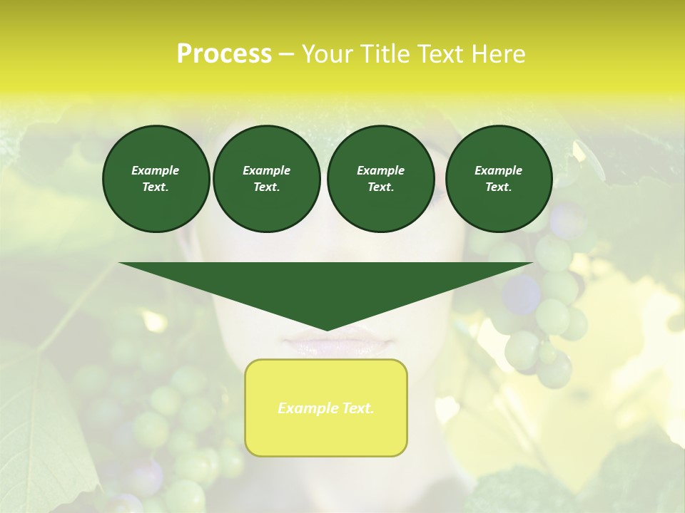 Sunlight Attractive Person PowerPoint Template