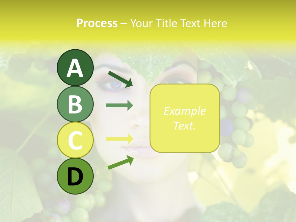 Sunlight Attractive Person PowerPoint Template