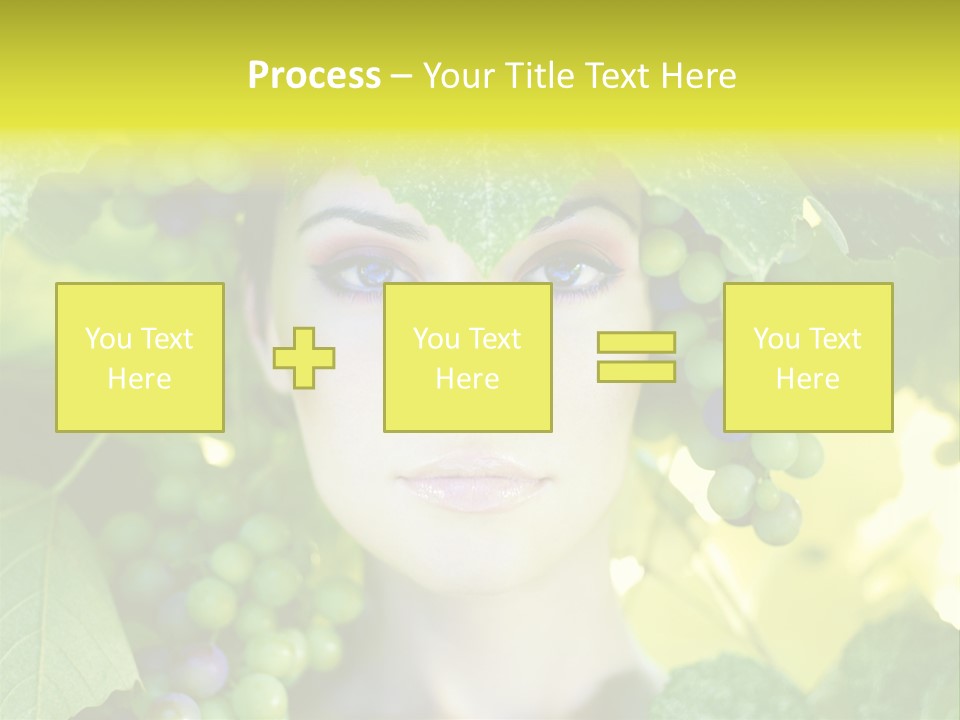 Sunlight Attractive Person PowerPoint Template