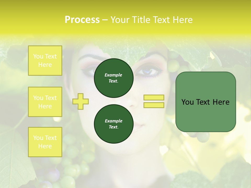 Sunlight Attractive Person PowerPoint Template