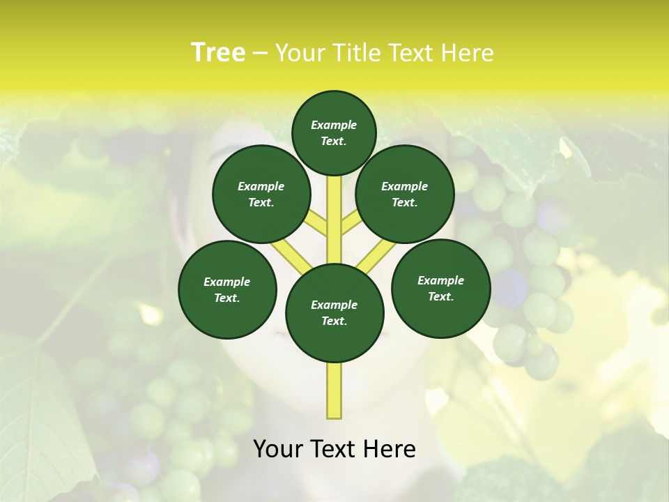 Sunlight Attractive Person PowerPoint Template