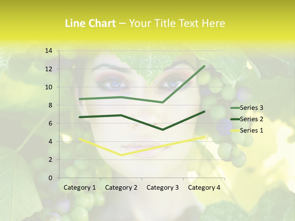 Sunlight Attractive Person PowerPoint Template