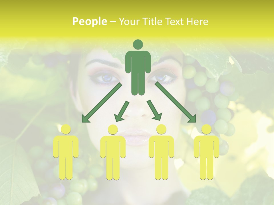 Sunlight Attractive Person PowerPoint Template