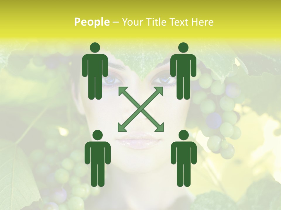 Sunlight Attractive Person PowerPoint Template