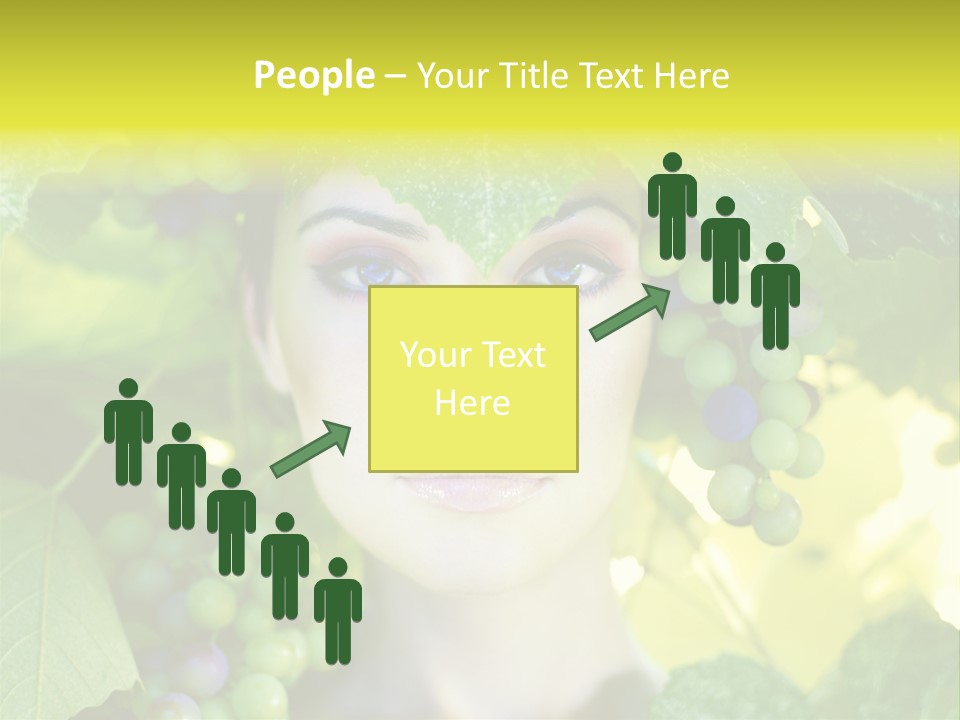 Sunlight Attractive Person PowerPoint Template