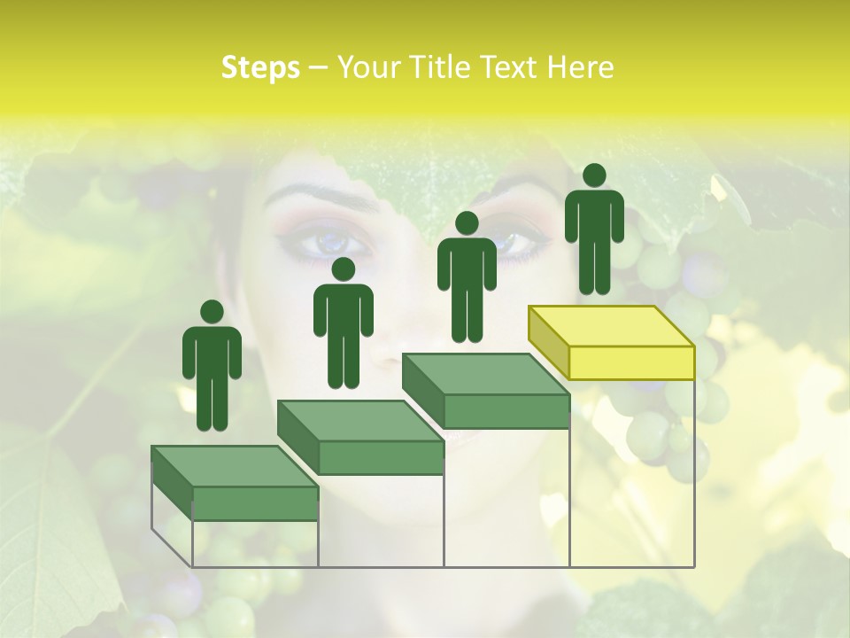 Sunlight Attractive Person PowerPoint Template