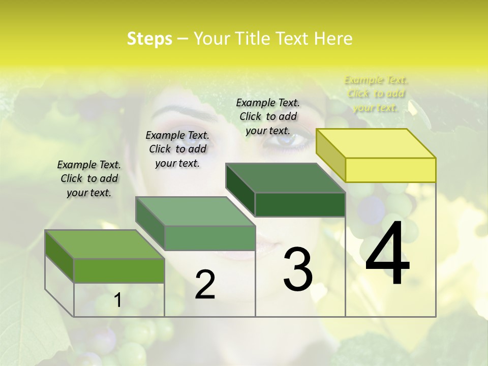 Sunlight Attractive Person PowerPoint Template