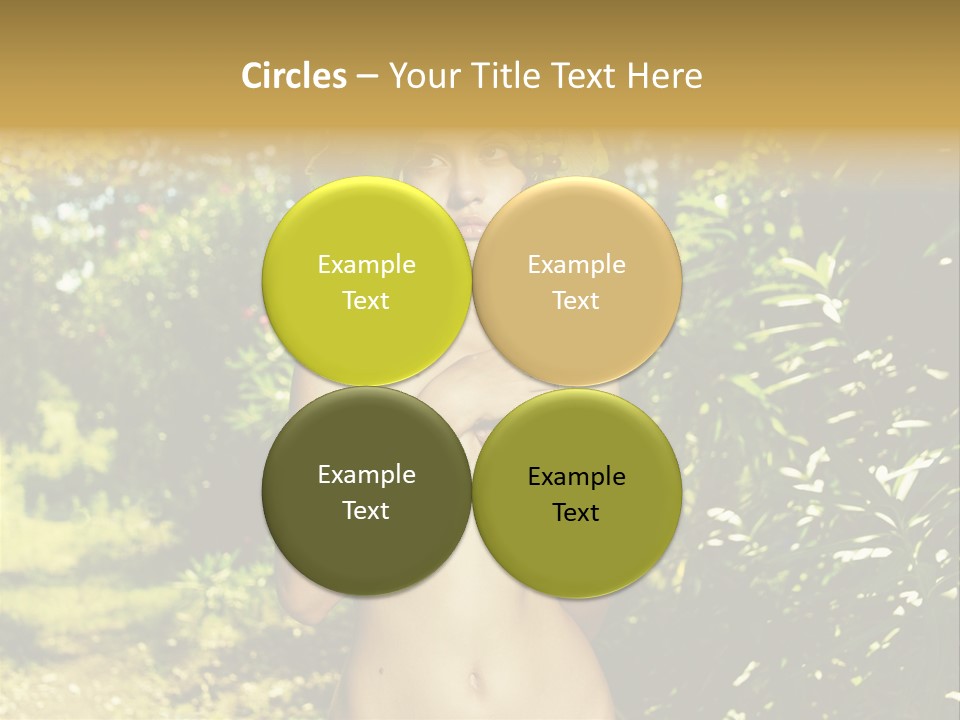 Lady Looking Wine PowerPoint Template