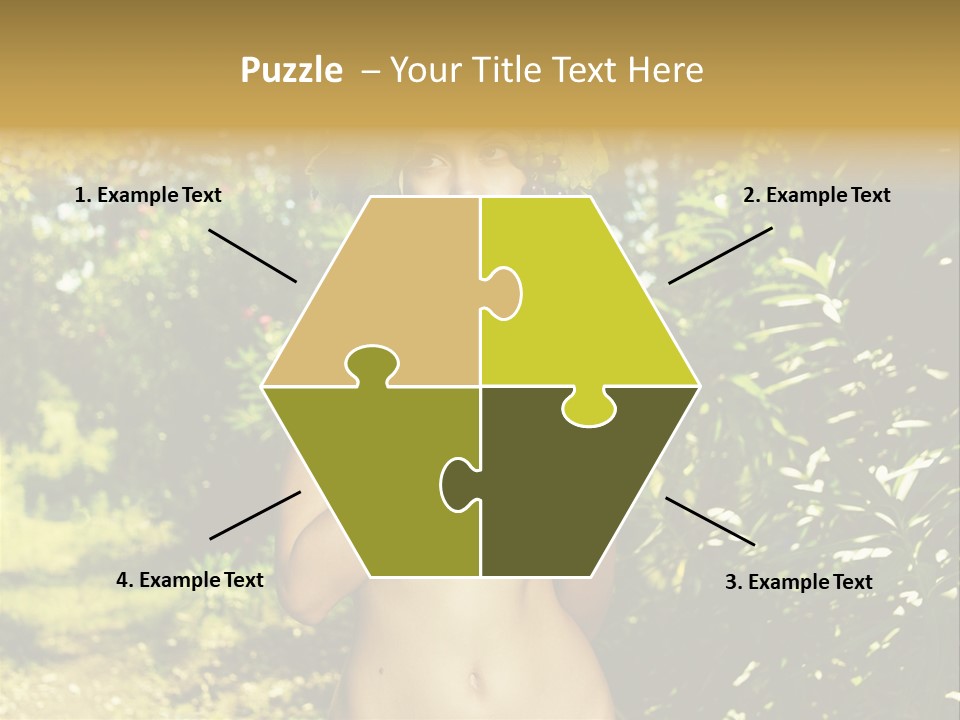 Lady Looking Wine PowerPoint Template