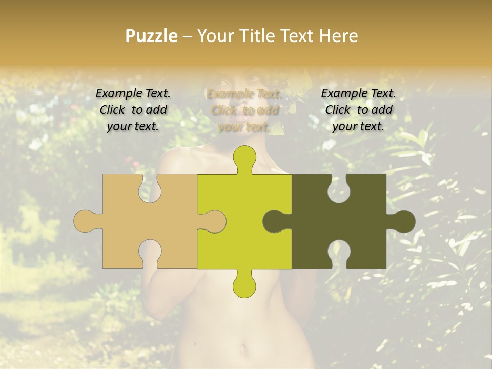 Lady Looking Wine PowerPoint Template