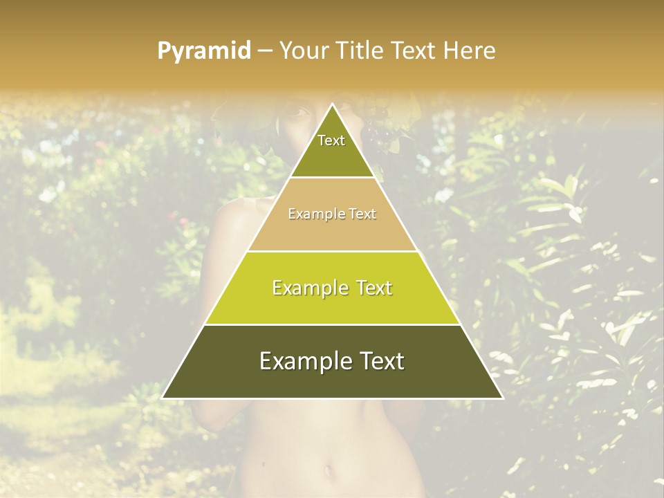 Lady Looking Wine PowerPoint Template