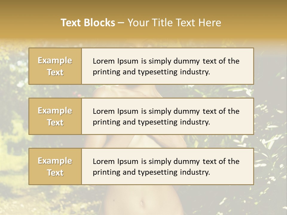 Lady Looking Wine PowerPoint Template