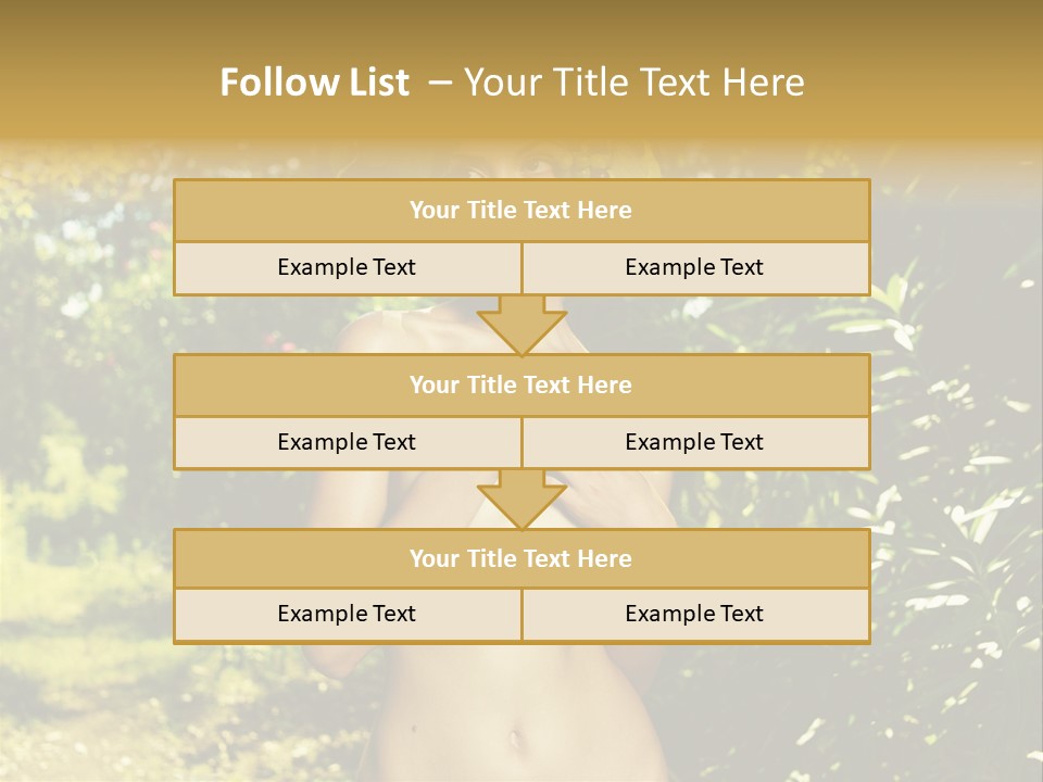 Lady Looking Wine PowerPoint Template