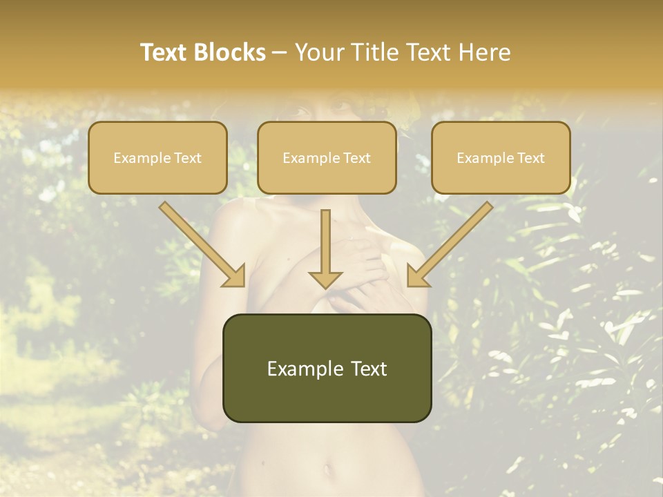 Lady Looking Wine PowerPoint Template