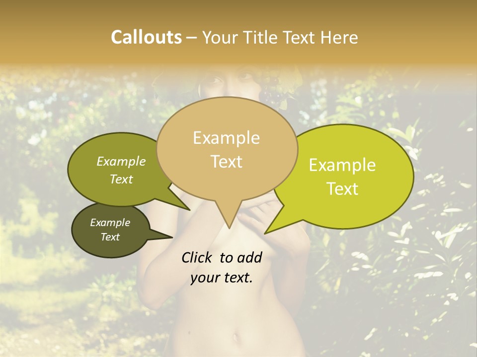 Lady Looking Wine PowerPoint Template