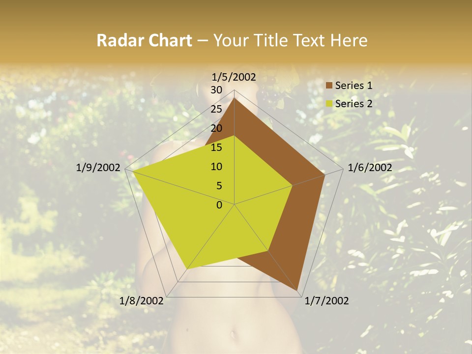 Lady Looking Wine PowerPoint Template