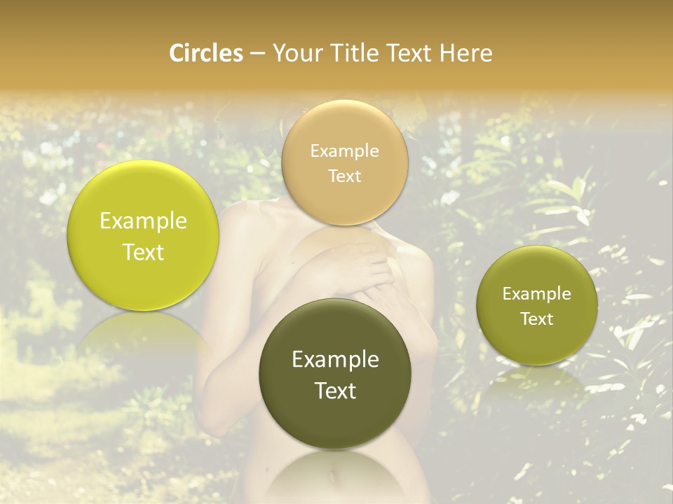 Lady Looking Wine PowerPoint Template