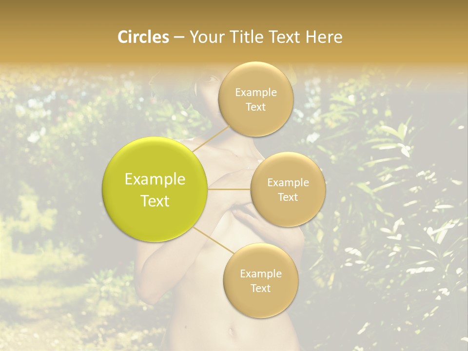 Lady Looking Wine PowerPoint Template