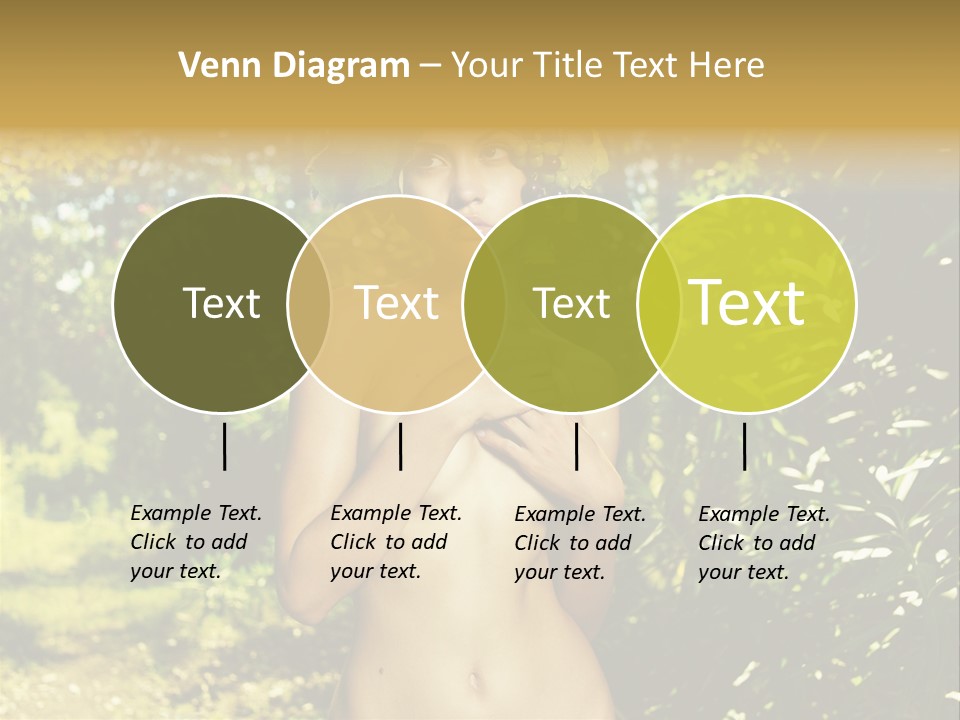 Lady Looking Wine PowerPoint Template