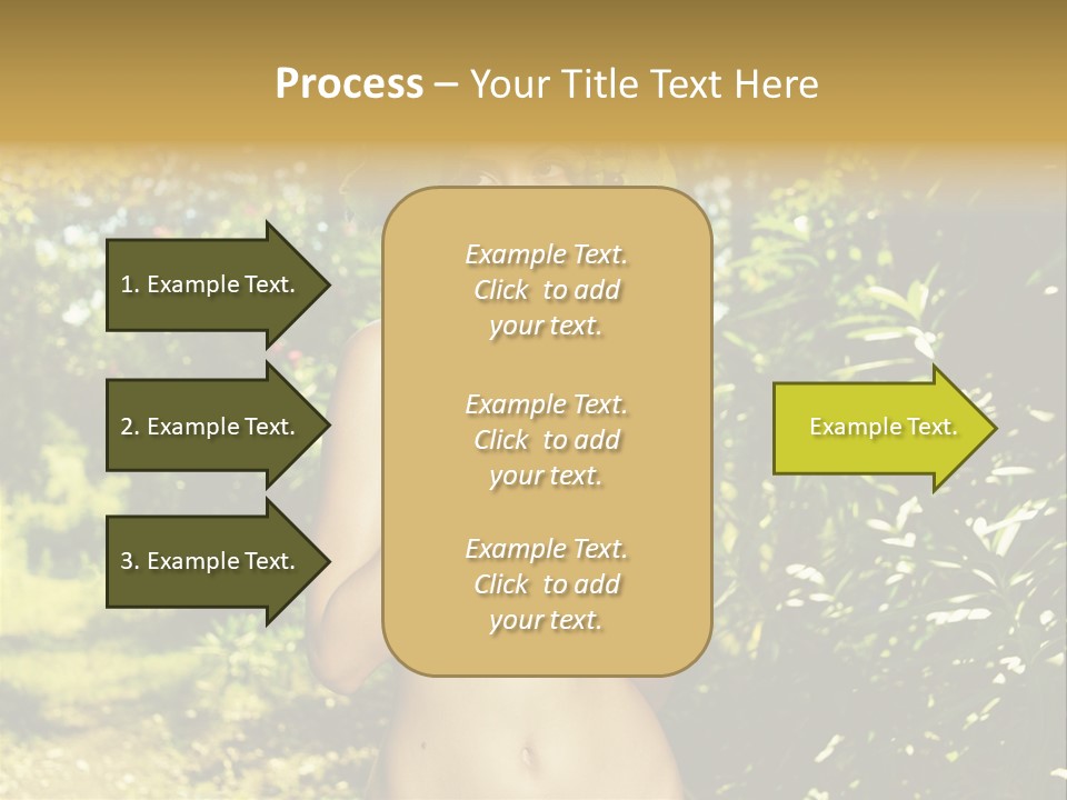 Lady Looking Wine PowerPoint Template