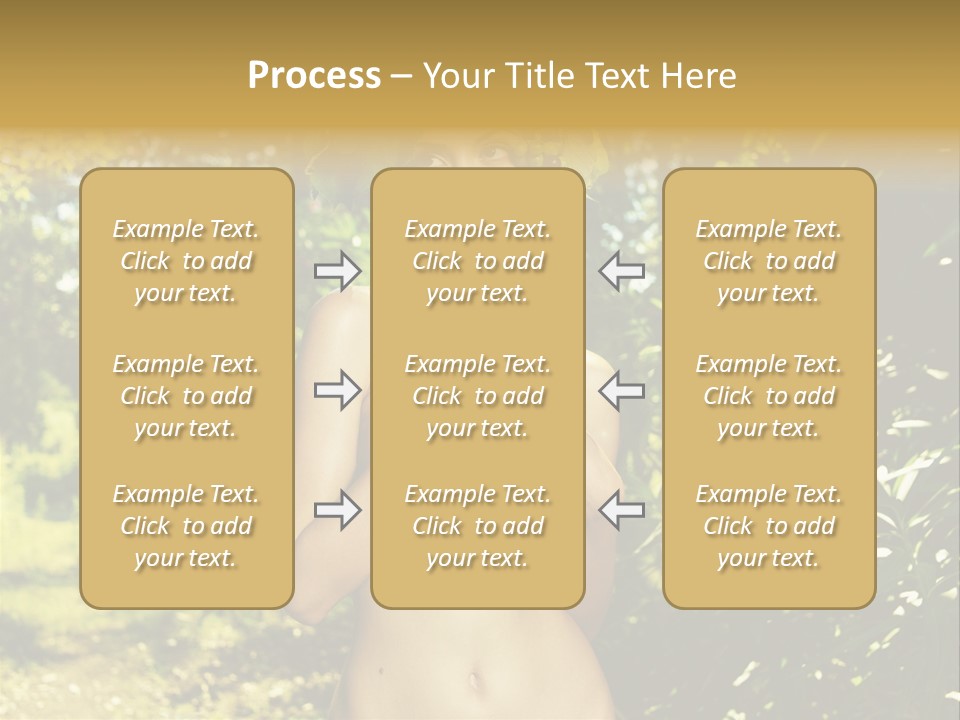 Lady Looking Wine PowerPoint Template