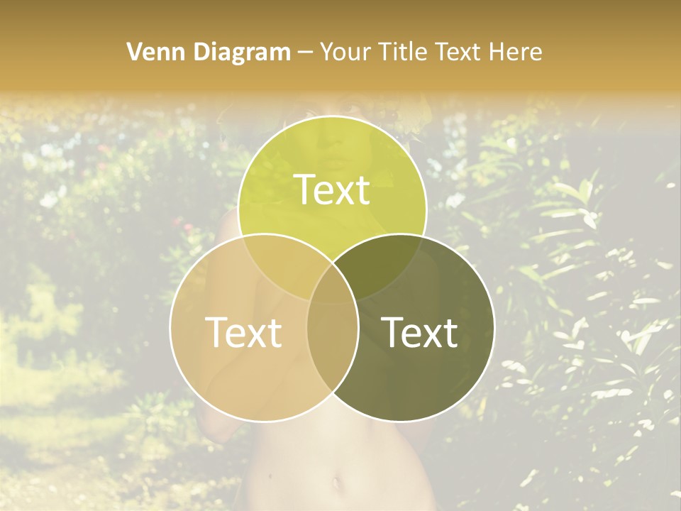 Lady Looking Wine PowerPoint Template