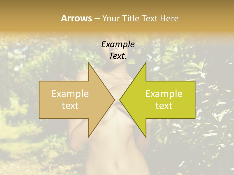 Lady Looking Wine PowerPoint Template