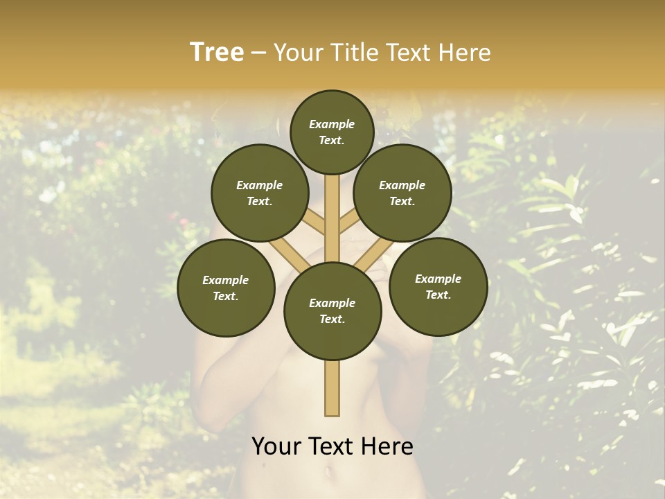 Lady Looking Wine PowerPoint Template