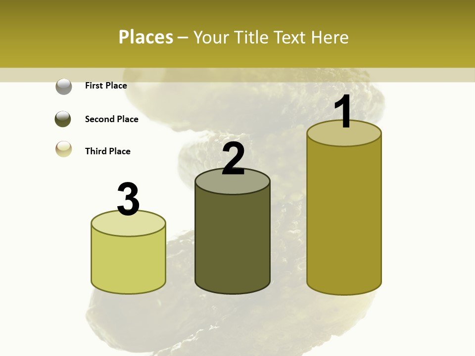 Groceries Salty Organic PowerPoint Template